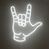 "Love Hand" Led Neonskylt.