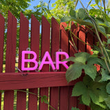 "BAR" LED NEONSKYLT, Utomhus iP65
