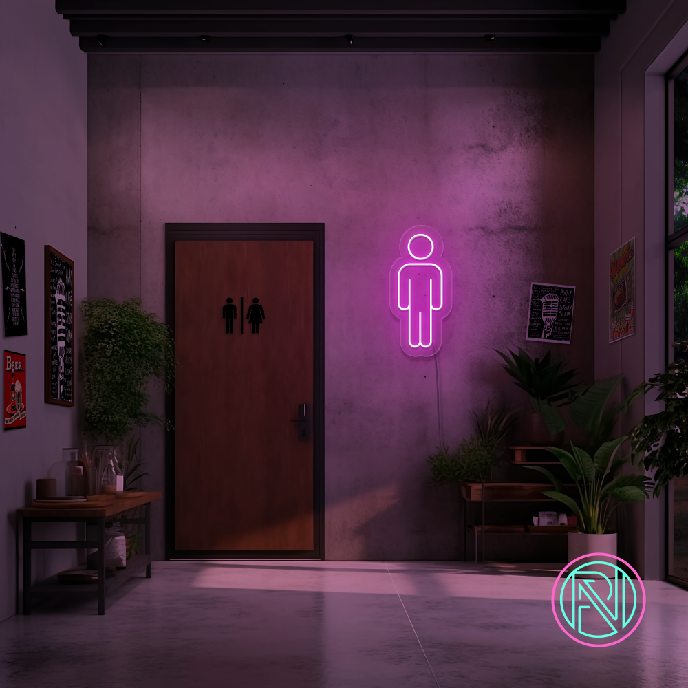 "BOY" Led neonskylt. 14 färger