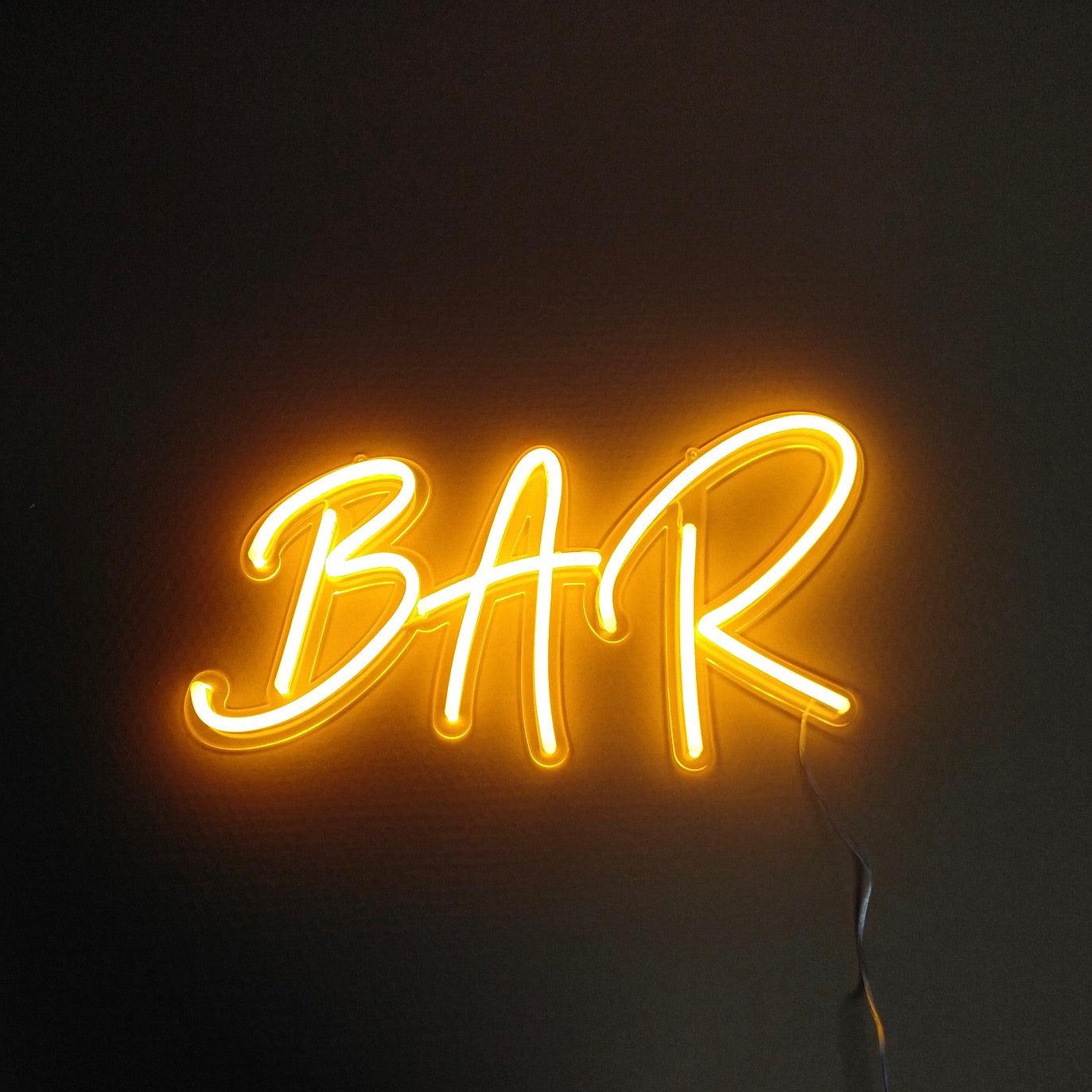 "Bar" Led neonskylt.