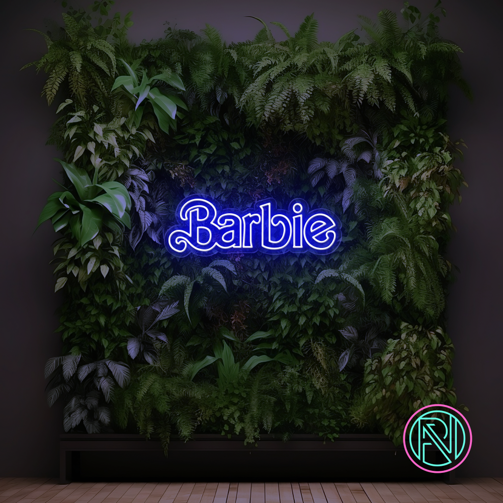 "Barbie" Originale. Led neonskylt.