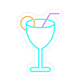 "Cocktails" Led neonskylt.