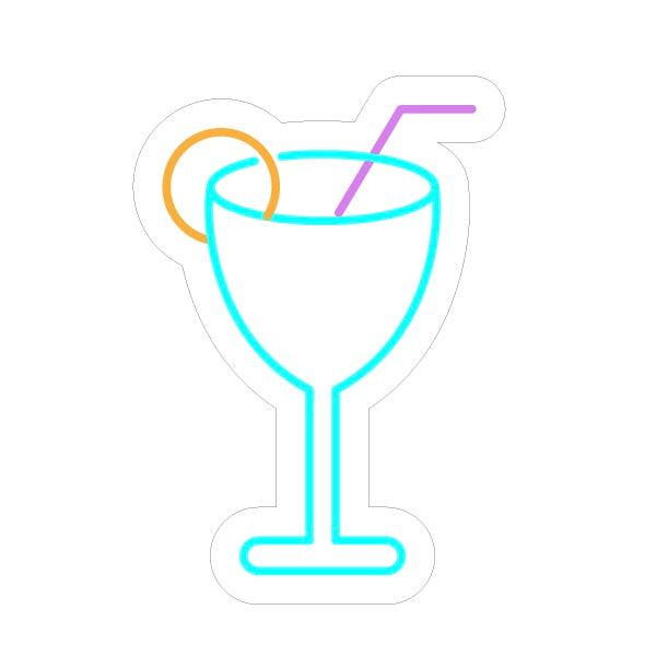 "Cocktails" Led neonskylt.