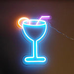 "Cocktails" Led neonskylt.