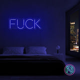 "FUCK"Led neonskylt. Välj önskad färg.