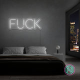"FUCK"Led neonskylt. Välj önskad färg.