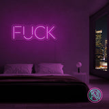 "FUCK"Led neonskylt. Välj önskad färg.
