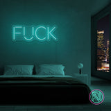"FUCK"Led neonskylt. Välj önskad färg.