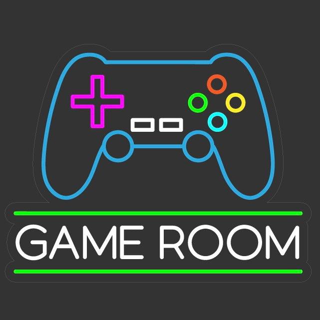 "GAME ROOM" Led neonskylt.