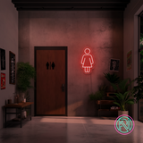 "GIRLE" Led neonskylt. 14 färger