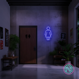 "GIRLE" Led neonskylt. 14 färger