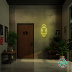 "GIRLE" Led neonskylt. 14 färger