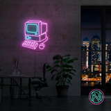 "Gammel Dator" Led neonskylt