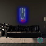 "High heels" Led neonskylt.