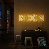 "NEON NEON" Led neonskylt.