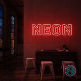 "NEON NEON" Led neonskylt.