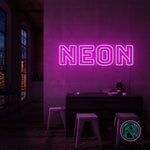 "NEON NEON" Led neonskylt.