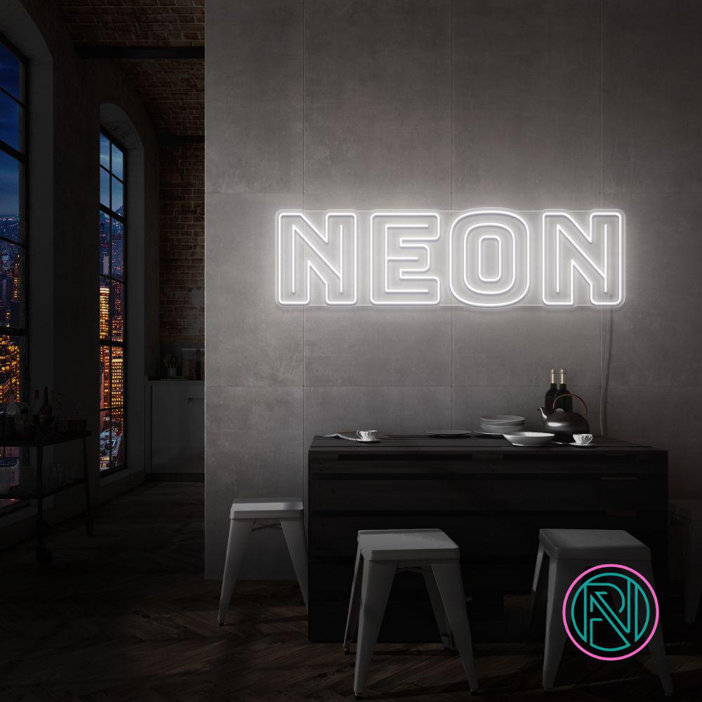 "NEON NEON" Led neonskylt.