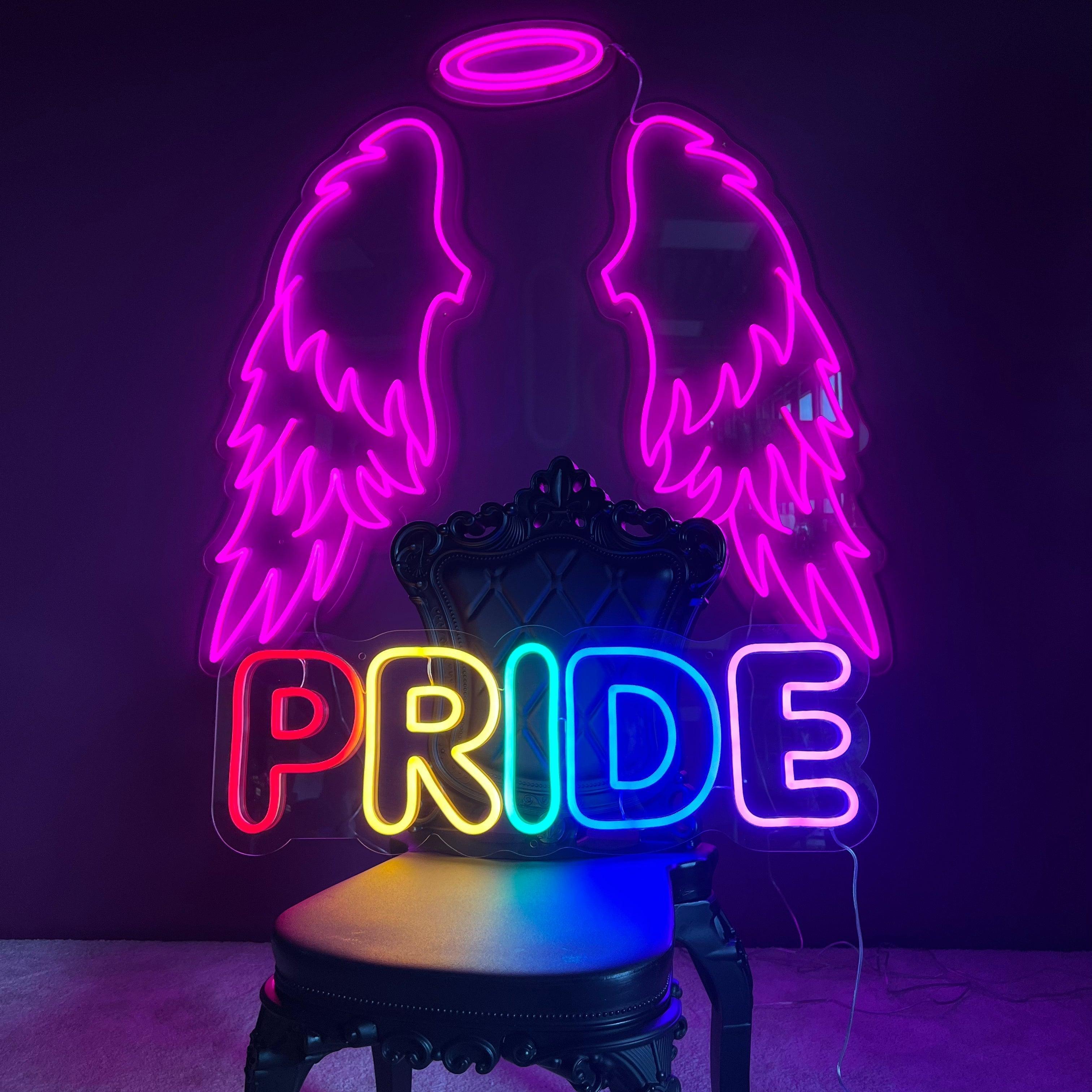 "PRIDE" Led neonskylt.