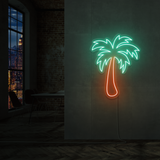 "Palme" Led neonskylt