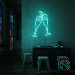 "SKÅL" Led neonskylt.