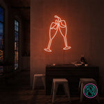 "SKÅL" Led neonskylt.
