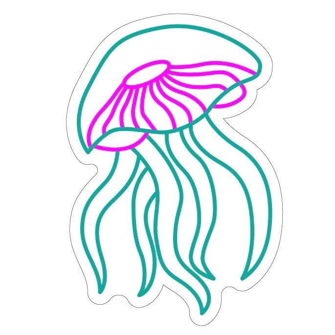 "SQUID" Led neonskylt.