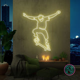 "Skate" Led neonskylt.
