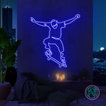 "Skate" Led neonskylt.