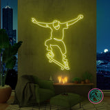"Skate" Led neonskylt.