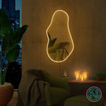 Spegel "Trendy med RGB" Led neonskylt.