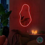 Spegel "Trendy med RGB" Led neonskylt.