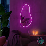 Spegel "Trendy med RGB" Led neonskylt.