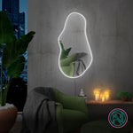 Spegel "Trendy med RGB" Led neonskylt.
