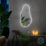 Spegel "Trendy med RGB" Led neonskylt.