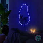 Spegel "Trendy med RGB" Led neonskylt.