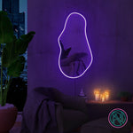 Spegel "Trendy med RGB" Led neonskylt.
