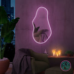 Spegel "Trendy med RGB" Led neonskylt.
