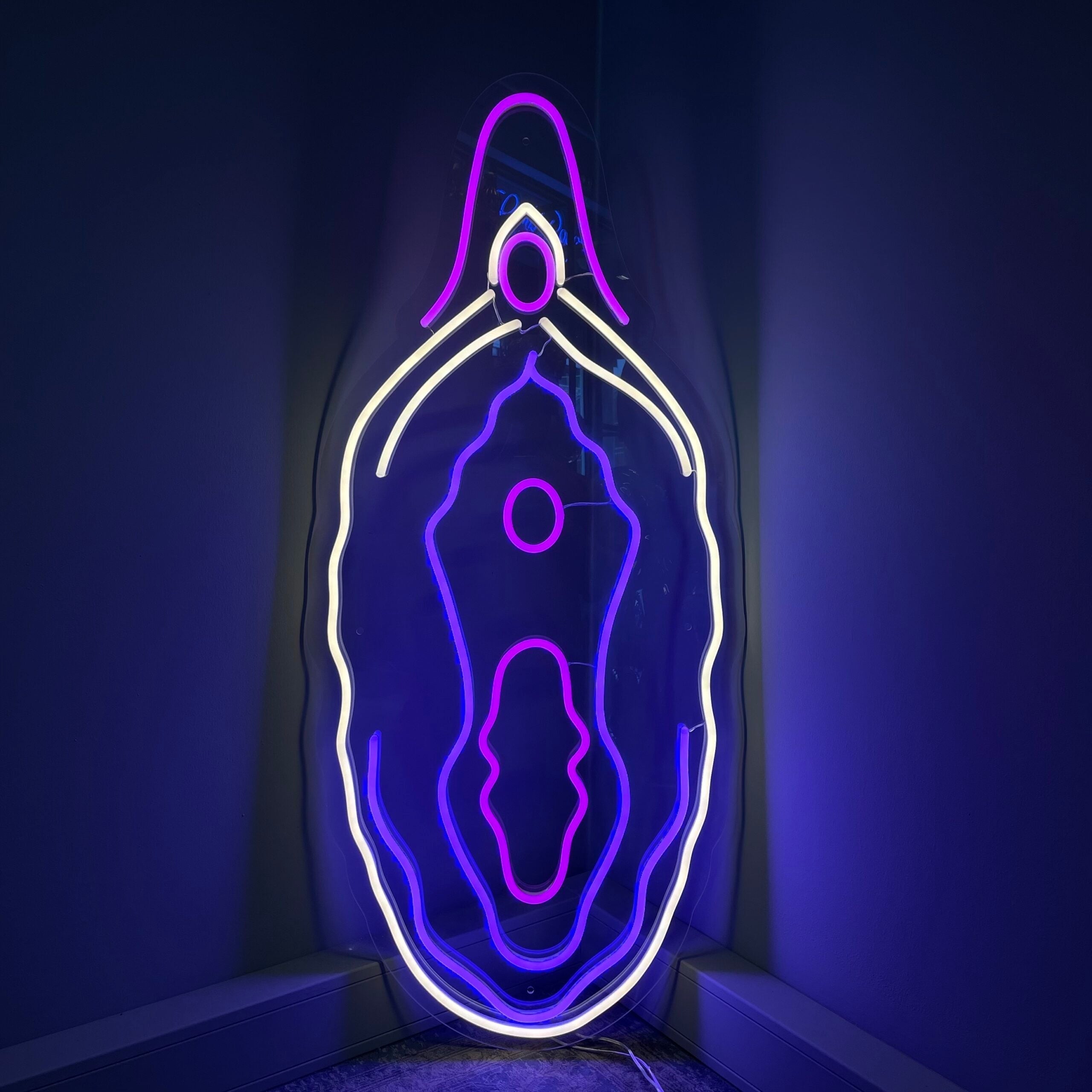 "Underbart" Led neonskylt.
