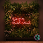 "Växeln, hallå hallå" Led neonskylt.