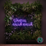 "Växeln, hallå hallå" Led neonskylt.