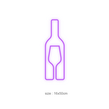 "Vin" Led neonskylt.
