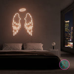 "Wings" Led neonskylt.