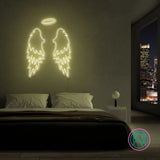 "Wings" Led neonskylt.