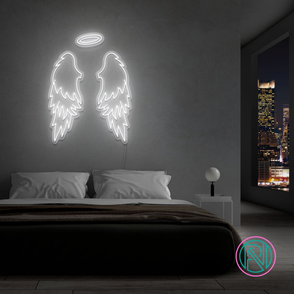 "Wings" Led neonskylt.