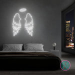 "Wings" Led neonskylt.