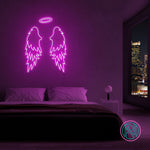 "Wings" Led neonskylt.