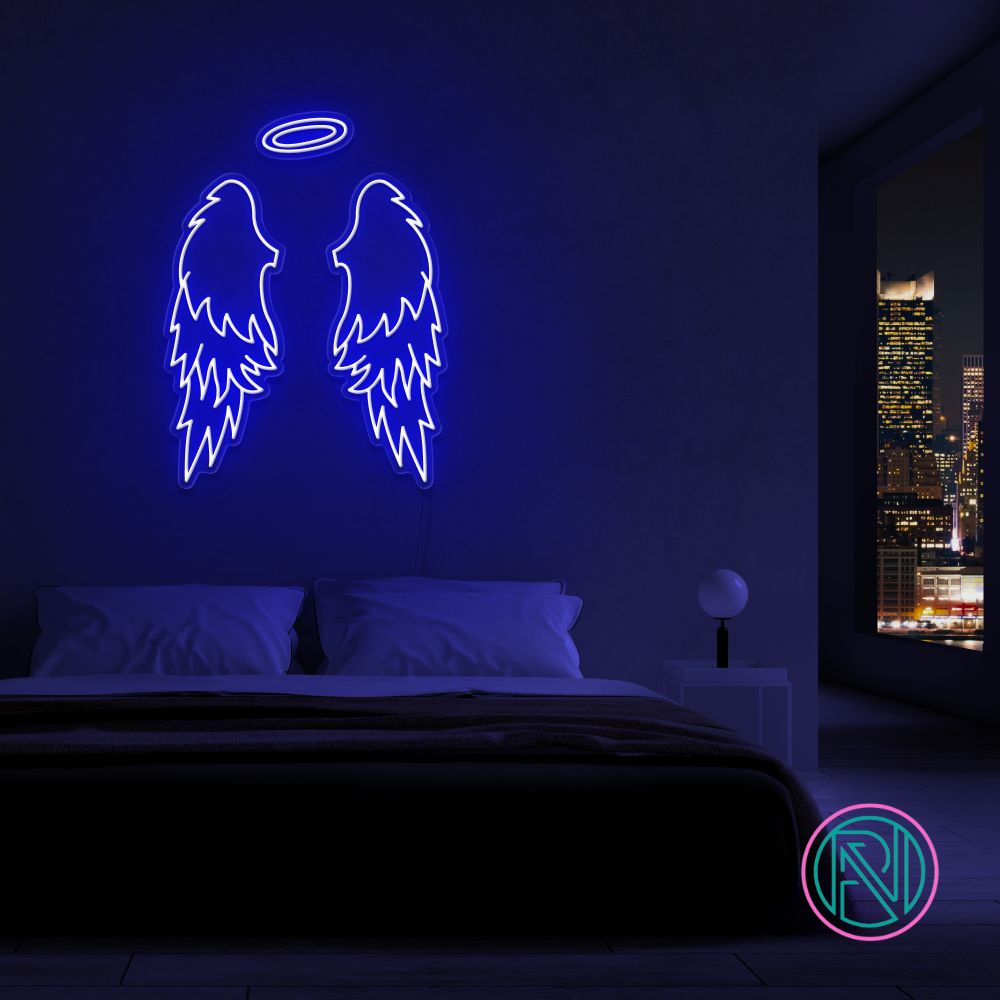 "Wings" Led neonskylt.
