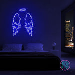"Wings" Led neonskylt.