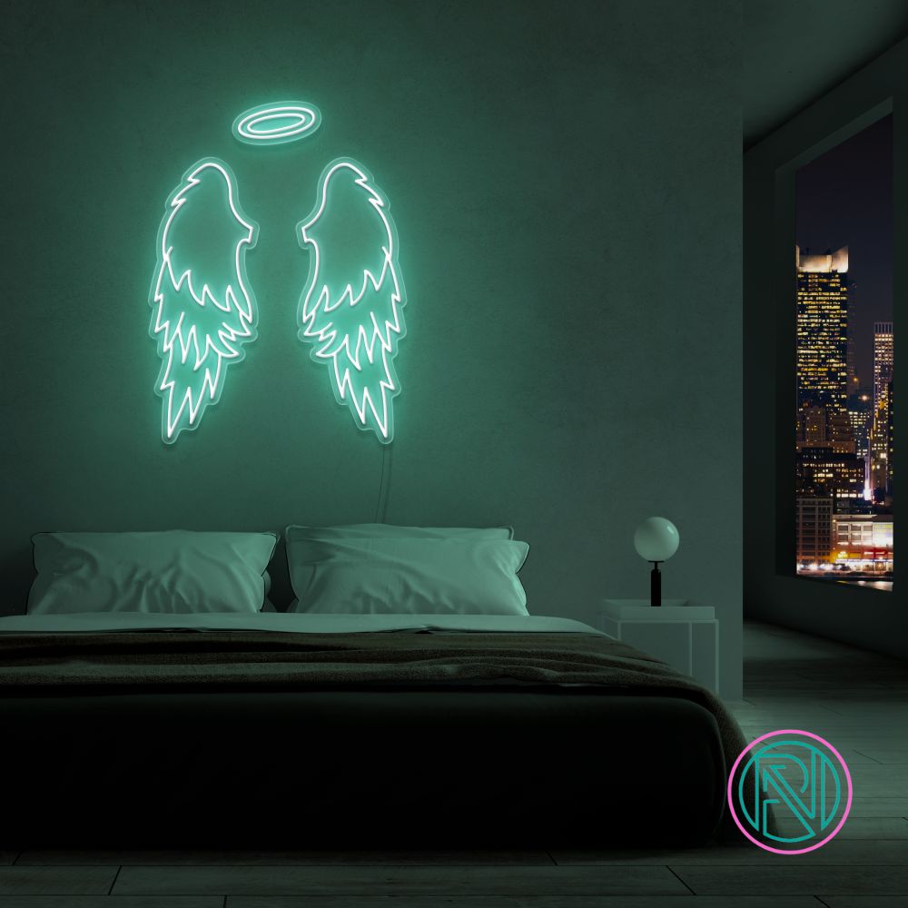 "Wings" Led neonskylt.